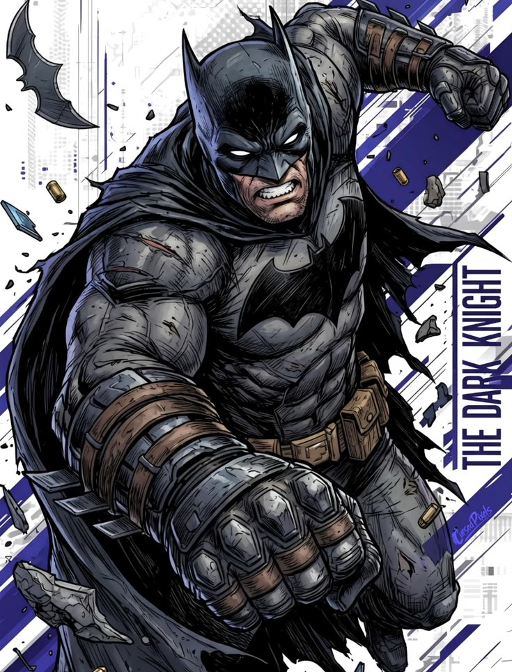 Batman 15x20 cm